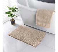 New FT-Store Fascinating Microfibre Noodle Bath Mat - Feel The Lush, Microfibre Fabric Between Your Squeaky Clean Toes- Providing Ultra Comfort Underfoot, Biscuit-B01