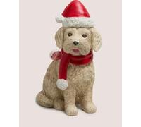 New FT-Store Sophisticated Santa Hat Cockapoo Ornament- ADORABLE ORNAMENT -Captures The Playful Spirit With A Sweet Cockapoo Design-Bring Festive Cheer To Your Decorations-M01