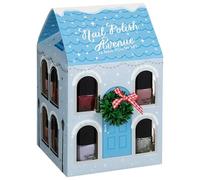 New FT-Store Unique Nail Polish Avenue Gift Set 12pc- Perfect For Anyone Who Likes To Keep Their Nails Looking Glamorous - Comes In A Gorgeous Snowy Shop Display -12 X 6ml Nail Polishes (Approx.) B01