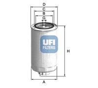 FUEL FILTER 24.999.01 FOR IRISBUS IVECO ASTRA HD/7-C/8 F2BE3681B 7.8L 6cyl 3.9L
