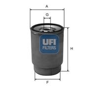 Fuel Filter fits: MAN TGX I 18.360/24.360/26.360/28.360/33.360/35.360/26.320,