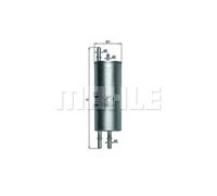 Fuel Filter KL167 Mahle 13326754016 16126754016 6754016 WFL000020 WFL000021 New