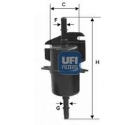 UFI 31.740.00 Fuel filter