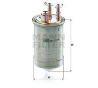 MANN-FILTER WK 853/18 Fuel Filter - for Cars + Transporters