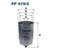 Fits FILTRON PP 979/2 Fuel Filter PP 979/2 Fuel filter fits: HYUNDAI ACCENT IV,