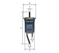 UFI 31.828.00 Fuel filter