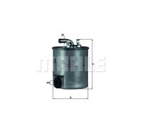 Fuel Filter KL174 Mahle 6110920101 A6110920101 78540973 72546288 Quality New