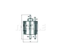 Mahle Original Fuel Filter - fits MERCEDES VANEO 414 1.9 (02-05) M166.991 - 0024773801 New