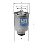 FUEL FILTER 24.446.01 FOR NISSAN ARMADA/III/SUV NP300/NAVARA/FRONTIER 2.5L 4cyl