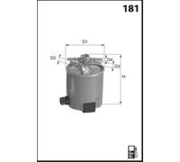 FUEL FILTER ELG5346 FOR RENAULT SCENIC/GRAND/II MEGANE/Hatchback/Van/Sport 1.5L