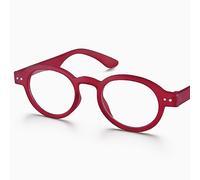 NEW FUNKY RETRO ROUND RIMMED READING GLASSES - BLACK, RED, BLUE 1.0+1.5+2+2.50+3