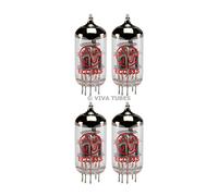 New Gain Matched Quad (4) JJ Electronics Tesla 12AX7 / ECC83-S Vacuum Tubes