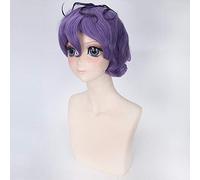 New Game ib garry cosplay wig Girls short purple hair Halloween party cosplay garry Synthetic wigs + wig cap One Size wig No.175