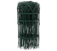 vidaXL Garden Border Fence 25x0.65m Lawn Path Grass Edging Panel Mesh Barrier