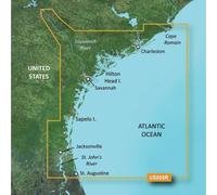 New-GARMIN VUS008R CHARLESTON TO JACKSONVILLE BLUECHART G2 - 30362
