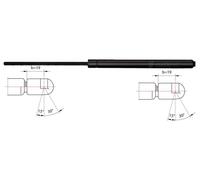 GAS SPRING BOOTCARGO AREA 2110391 FOR MITSUBISHI 3A91 1.1L OM 639.939 1.5L 3cyl