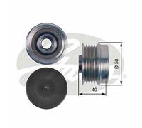 NEW GATES ALTERNATOR FREEWHEEL CLUTCH OE QUALITY REPLACEMENT OAP7132