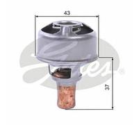 NEW GATES COOLANT THERMOSTAT OE QUALITY REPLACEMENT TH01483