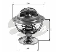 NEW GATES COOLANT THERMOSTAT OE QUALITY REPLACEMENT TH06082G1