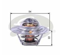 NEW GATES COOLANT THERMOSTAT OE QUALITY REPLACEMENT TH12888G2