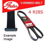 New Gates Micro V-Ribbed Belt 4 Ribs 750mm Part No. 4PK750 OE Quality