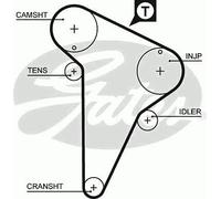 NEW GATES TIMING BELT CAMBELT OE QUALITY REPLACEMENT 5420XS