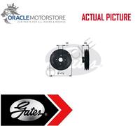 NEW GATES TORSIONAL VIBRATION DAMPER OE QUALITY REPLACEMENT - TVD1123