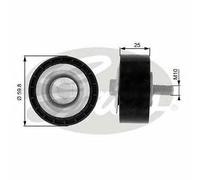 NEW GATES V-RIBBED BELT DEFLECTION GUIDE PULLEY OE QUALITY REPLACEMENT T36032