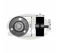 NEW GATES V-RIBBED BELT DEFLECTION GUIDE PULLEY OE QUALITY REPLACEMENT T36083