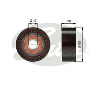NEW GATES V-RIBBED BELT DEFLECTION GUIDE PULLEY OE QUALITY REPLACEMENT T36376