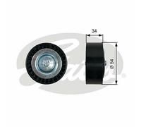 NEW GATES V-RIBBED BELT DEFLECTION GUIDE PULLEY OE QUALITY REPLACEMENT T36454