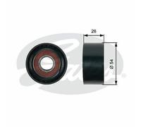 NEW GATES V-RIBBED BELT DEFLECTION GUIDE PULLEY OE QUALITY REPLACEMENT T36481