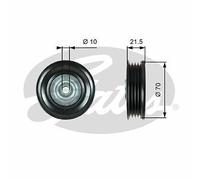 NEW GATES V-RIBBED BELT DEFLECTION GUIDE PULLEY OE QUALITY REPLACEMENT T36747
