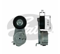 NEW GATES V-RIBBED BELT TENSIONER OE QUALITY REPLACEMENT T39346