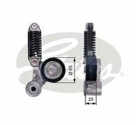 NEW GATES V-RIBBED BELT TENSIONER PULLEY OE QUALITY REPLACEMENT T38312