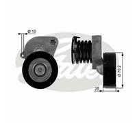 NEW GATES V-RIBBED BELT TENSIONER PULLEY OE QUALITY REPLACEMENT T38346