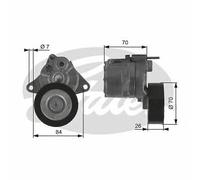 NEW GATES V-RIBBED BELT TENSIONER PULLEY OE QUALITY REPLACEMENT T38415