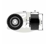 NEW GATES V-RIBBED BELT TENSIONER PULLEY OE QUALITY REPLACEMENT T39011
