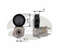 NEW GATES V-RIBBED BELT TENSIONER PULLEY OE QUALITY REPLACEMENT T39118