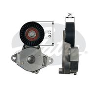 NEW GATES V-RIBBED BELT TENSIONER PULLEY OE QUALITY REPLACEMENT T39246