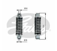 NEW GATES V-RIBBED BELT VIBRATION DAMPER OE QUALITY REPLACEMENT T39151