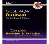 New GCSE Business AQA Complete Revision & Practice (with Online Edition, Videos & Quizzes) Multiple-component retail product, part(s) enclosed Book CGP Books Multi One Size