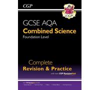 GCSE Combined Science AQA Foundation Complete Revision & Practice w/ Online Ed, Videos & Quizzes