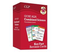 New GCSE Combined Science AQA Foundation Key Fact Revision Cards - Summary cards for quick revision