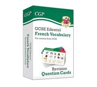New GCSE Edexcel French: Vocabulary Revision Question Cards: for the 2027 and 2028 exams (CGP Edexcel GCSE French)