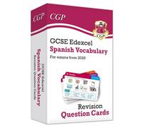 New GCSE Edexcel Spanish: Vocabulary Revision Question Cards (for exams from 2026)