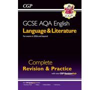 GCSE English Language & Literature AQA Complete Revision & Practice - inc. Online Edn & Videos: (CGP GCSE English)