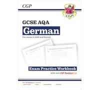 New GCSE German AQA Exam Practice Workbook with CGP RevisionHub (for exams from 2026): Includes Audio & Online Tests