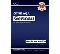 New GCSE German AQA Revision Guide with CGP RevisionHub (for exams from 2026)