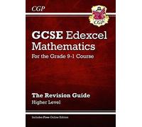 New GCSE Maths Edexcel Revision Guide: Higher - for the Grade 9-1course with Online Edtion by CGP Books (2015-03-31)